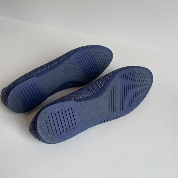 Allbirds Tree Breezers Ballet Flats Blue Women's Size 9.5 Comfort Casual New Box - Picture 6 of 9
